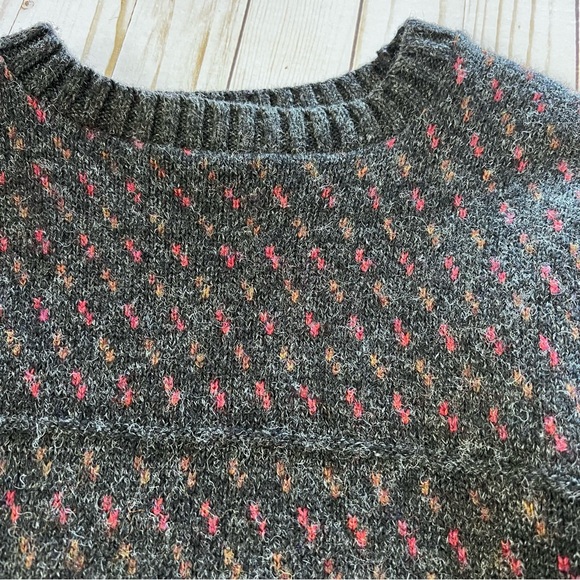 Vintage Lord Jeff The Moors 100% Scottish Wool Crewneck Sweater size XL - Picture 9 of 14